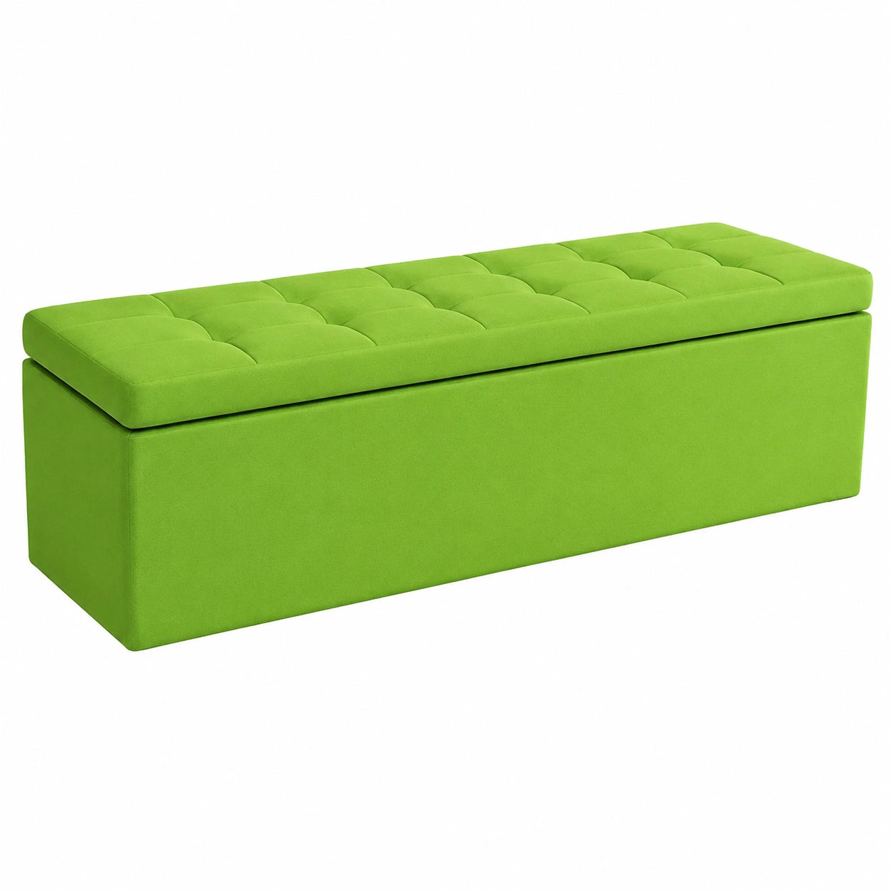Moderner quadratischer Sitzhocker mit Stauraum für den Innenbereich, ideal für Flur und Schlafzimmer, Farbe: G