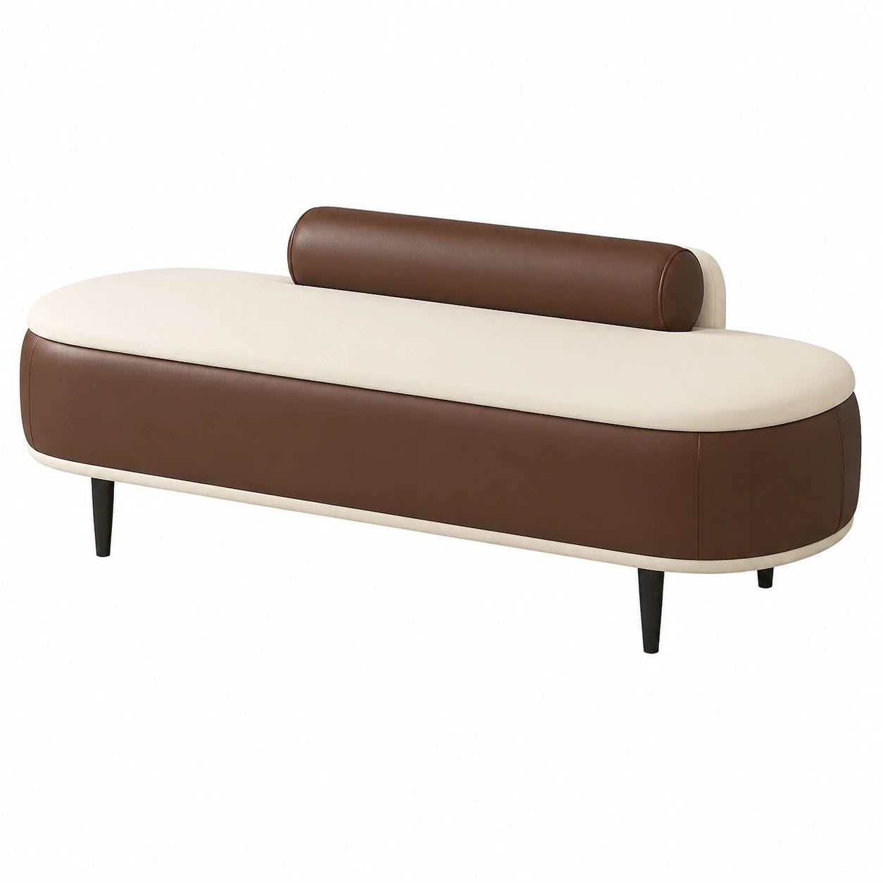 Vielseitige Holz-Sitzbank mit Stauraum für Schlafzimmer und Wohnzimmer