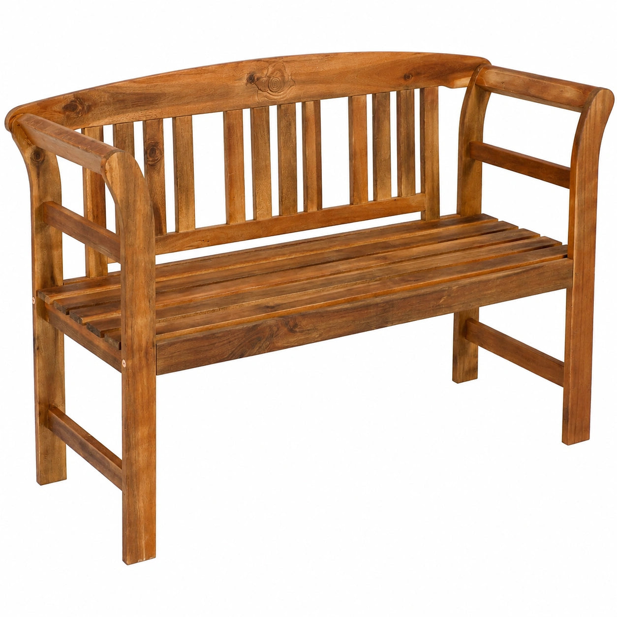 DEGAMO Gartenbank Rosario aus geöltem Akazienholz, 2-Sitzer, 120 cm, FSC-zertifiziert